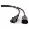 Kabel C-TECH síťový, prodlužovací, 1,8m VDE 220/230V napájecí (CB-PWRC14-18)