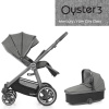Oyster-BabyStyle OYSTER 3 - Babystyle kombinovaný kočík 2v1 Varianta: MERCURY (CITY GREY rám)