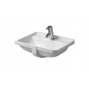 Duravit Starck 3 - Umývadlo zápustné, 49x37 cm, s prepadom, s otvorom na batériu, biela 0302490000