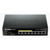 D-Link DGS-1008P 8-portový gigabitový stolový prepínač, 4 porty PoE+, rozpočet PoE 68 W