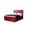Čalúnená posteľ boxspring TOMIO + úložný priestor + vrchný matrac - jasmine 60 / 160x200