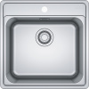 FRANKE Bell BCX 610-51 nerezový drez, horná montáž, 510 x 510 mm, 101.0698.010