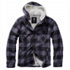 Brandit Lumberjacket hooded šedá