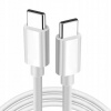 Kábel Zenwire USB typ C - USB typ C 2 m biely