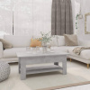 vidaXL Konferenčný stolík betónový sivý 102x55x42 cm kompozitné drevo