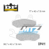 Brzdové doštičky DP411 - DP BRAKES zmes Premium Sinter OEM