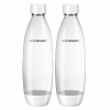 Fľaša SodaStream FUSE pre saturátory, 2 kusy, biela, na plynovanie vody