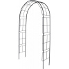 Oblúk pergola Strend Pro, záhradný, na rastliny, 113x38x229 cm