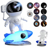 PROJEKTOR HVIEZD OBLOHY LED NOČNÁ LAMPA ASTRONAUT