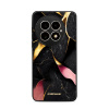 Lesklý kryt Mobiwear Glossy - OnePlus 13 - G021G Černý a zlatavý mramor (Prémiové lesklé pouzdro, obal, kryt Mobiwear Glossy na mobil OnePlus 13 - G021G Černý a zlatavý mramor, materiál Plast + TPU si
