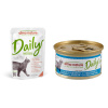 Almo Nature Daily Menu kapsička 6 x 70g + Daily Menu 6 x 85g - 30 % zľava - Daily Menu Tuniak a losos 6 x 70 g + pena s morskou rybou 6 x 85 g