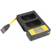 PATONA Photo Duálna nabíjačka Canon LP-E6 s LCD displejom, USB PT141583