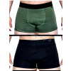 Alpha Industries pánske boxerky AI TAPE Underwear Black/Green 2 ks v balení Veľkosť: M, Farba: multicolor