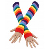 Rukavice - Mitten Rukavice akryl M - ženský produkt (Rukavice bez prstov LGBT Rainbow flexibilné)