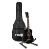 Max SoloArt Junior 1/4 starterset - Akustická detská gitara so stojanom a príslušenstvom - Čierna