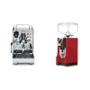 ECM Classika PID + Eureka Mignon Specialita, CR ferrari red