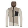 Pánska mikina Ortovox FLEECE GRID HOODY - béžová L