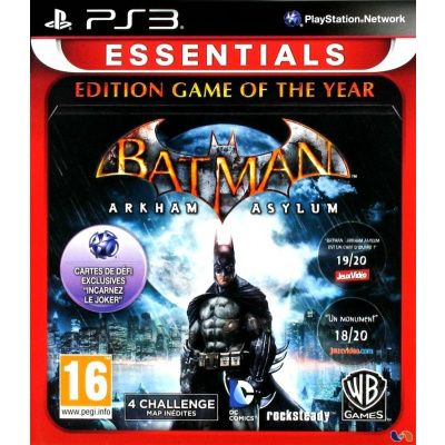 Batman: Arkham Asylum - Game of the Year Edition (PS3) 788687501088