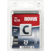 Řemeslnické spony Novus C 4/23 mm, 1100ks