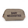 Childhome Toaletná taška Baby Necessities - canvas khaki