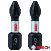 Skrutkovací hrot BOSCH Impact Control PZ2, L 25 mm 2 ks (Skrutkovací bit 2608522401)