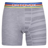 Pánske funkčné boxerky Ortovox 185 ROCK'N'WOOL BOXER - svetlo šedá XXL