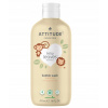 Attitude BabyLeaves Dětská pěna do koupele s vůní hruškové šťávy 473 ml