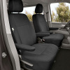 Poťahy Kegel-Błażusiak Tailor Made pre Volkswagen Transporter T5/T6 čierne