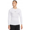 Nike Pro Dri-FIT Tight Long-Sleeve Fitness Top - Biely