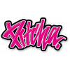 samolepka PITCHA NEW STICKER Pink 13 x 6.5 cm