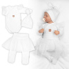 Rastúca súprava 3D Lux, Sweet Angel - biela 68-74 (6-9m)