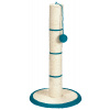Skrabaci stlpik na platni z materialu sisal, s loptickou 62cm