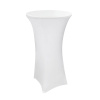 DEMA 14130D Poťah na párty stolík biely 60x120cm