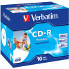 Médiá VERBATIM CD-R AZO 700MB, 52x, printable, šperk case 10 ks (43325)