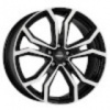 DEZENT 7.5x19 5/120 ET45.0 TV dark black/polished 64.1 FIX 7,5x19 5x120 ET45.00