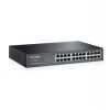 TP-LINK TL-SF1024D 24-Port 10/100M Switch, 24 10/100M RJ45 Ports, 1U 13-inch Rack-mountable Steel Case (TL-SF1024D)