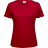 Tee Jays | 580, Dámske tričko Interlock, červená, M