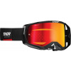 Okuliare THOR Activate čierno červené s oranžovým zrkadlovým sklíčkom