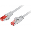 Lanberg PATCHCORD KAT.6 FTP LSZH CU 1M SZARY FLUKE PASSED LANBERG
