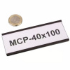 Magnetický štítok na označovanie, 100 × 40 mm
