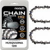 2x Reťaz 30cm pre reťazovú pílu HUSQVARNA 120i 45 článkov