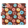 Flipové puzdro iSaprio - Donuts Pattern - iPhone 16 Plus