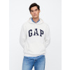 GAP Mikina s logom Béžová M Béžová Béžová