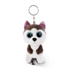 NICI Glubschis prívesok na kľúče pes husky Barkley 9cm