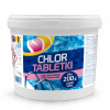 Bazénová chémia - Biliardové tablety chlóru 5 kg gamix veľké 25x200g (Biliardové tablety chlóru 5 kg gamix veľké 25x200g)