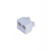 Rozdvojka RJ45, 1x8p8c/2x8p8c - telefonní (ROZDV8/8)