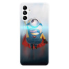 Silikonové pouzdro iSaprio - Samsung Galaxy A04s - Mimons Superman 02 (Odolný silikonový kryt, obal, pouzdro iSaprio - Samsung Galaxy A04s - Mimons Superman 02 - skvělá ochrana a pružnost, stylový UV