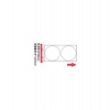 Niimbot štítky R 14x28mm 220ks WhiteRound B pro D11 a D110 (A2A08061801)