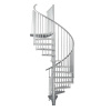 Minka STAIRS Vonkajšie točité schodisko Rondo Zink Smart pr. 160 cm