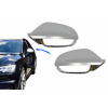 KITT Specials Complete Housing Mirror Covers suitable for Audi A6 4G C7 (2011-2018) Limousine Avant Extinction Aluminium RS6 Design With Side Assist